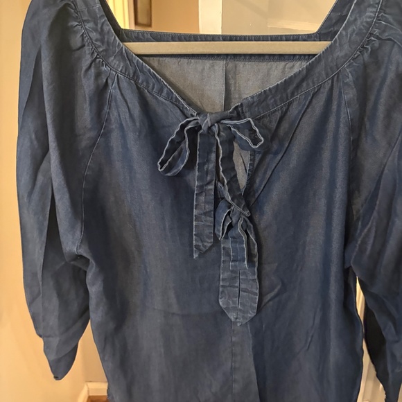Loft denim top - Picture 2 of 2